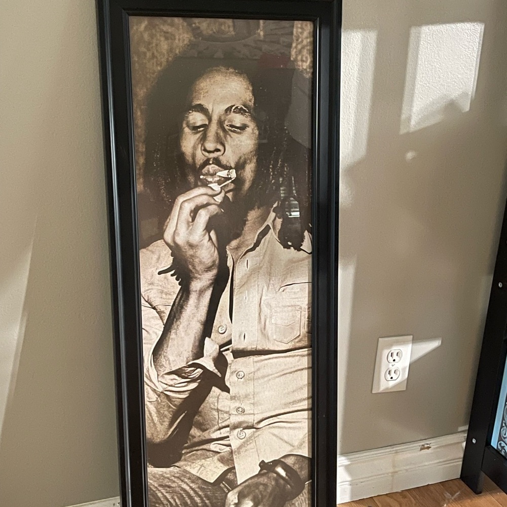 Bob Marley Framed Photo